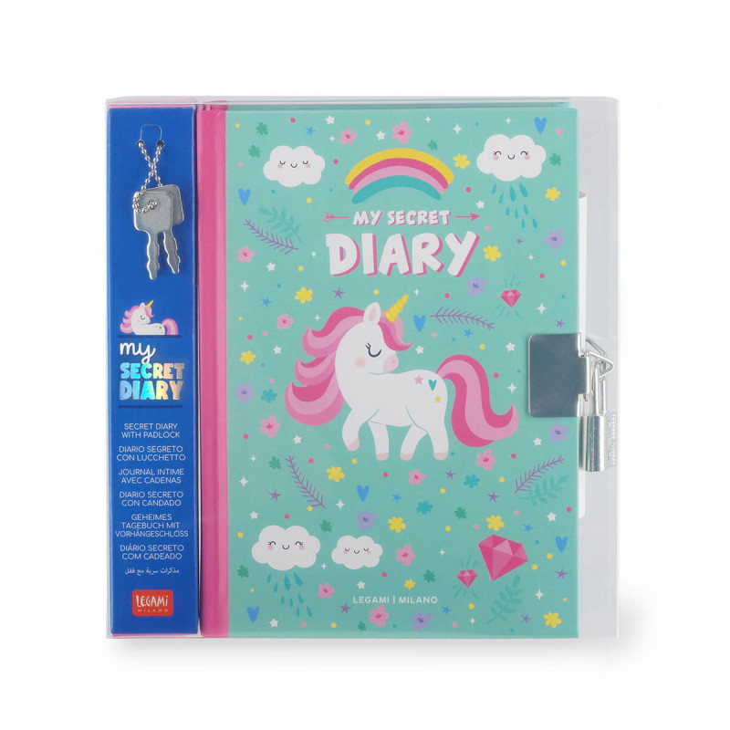 Dnevnik s ključavnico, Unicorn, Legami