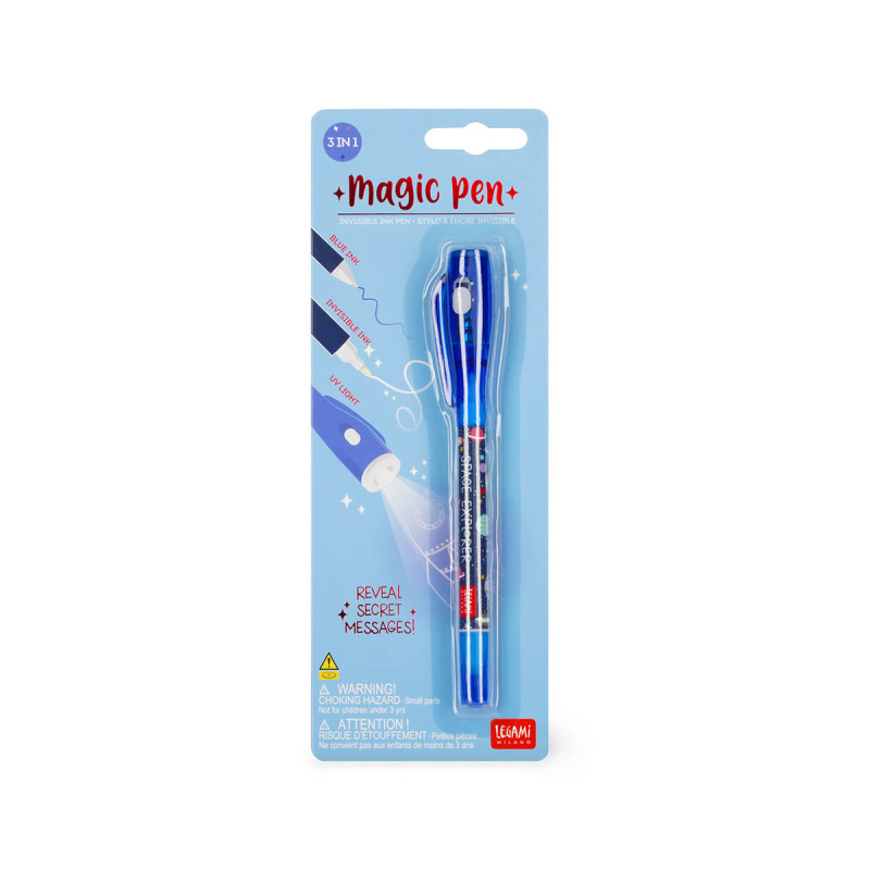 Čarobno pisalo z UV lučko, Space, Legami