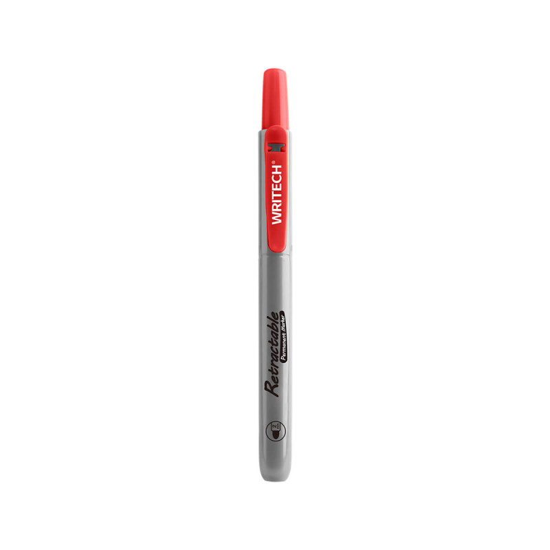 Permanentni marker, Writech, na patent, rdeč