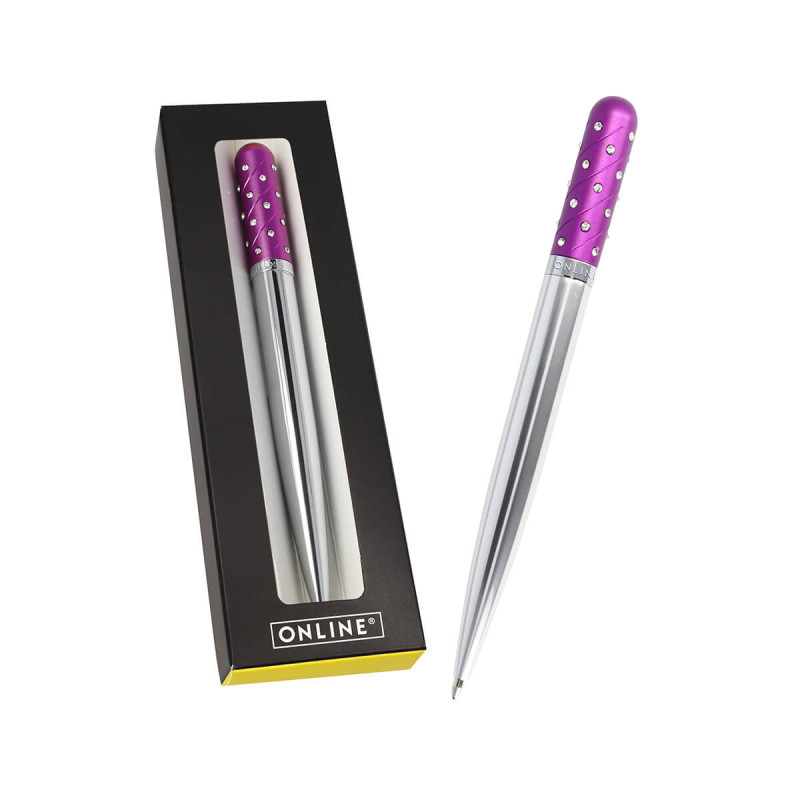 Kemični svinčnik, Online, Crystal Pen Purple
