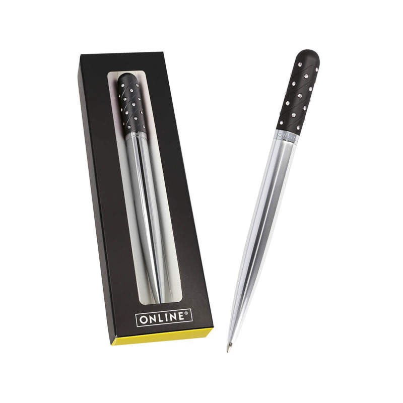 Kemični svinčnik, Online, Crystal Pen Black