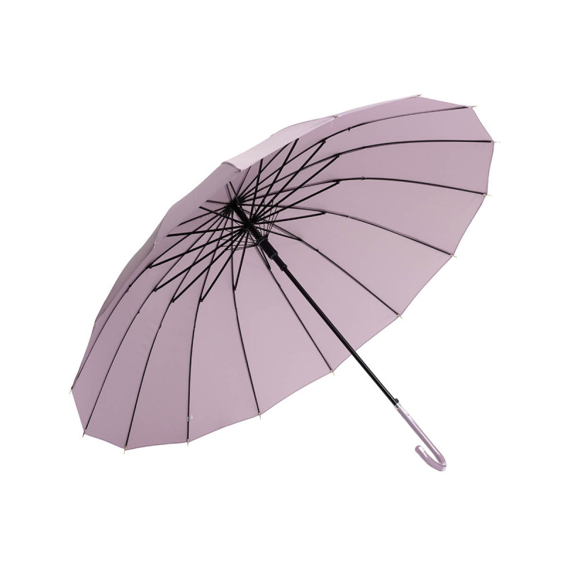 Dežnik LEIA, PVC ročaj, avtomatsko odpiranje, lila barve