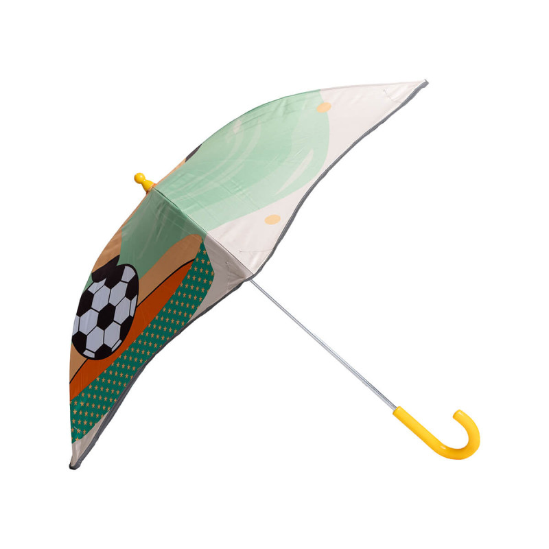 Otroški dežnik GREEDO LION plastični ročaj, ročno odpiranje, motiv leva