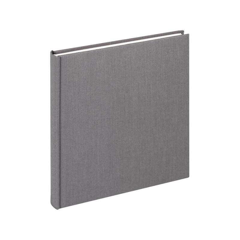 Platnen album, 16 x 25 cm, siv