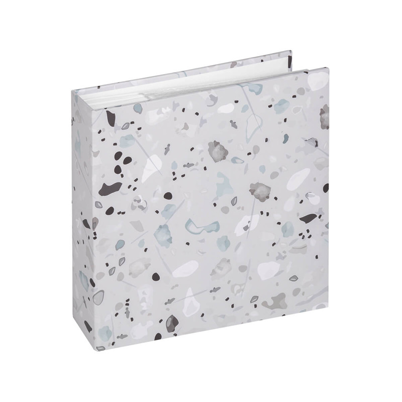 Album Terrazzo, 200 slik, 10 x 15 cm, kamnito siv
