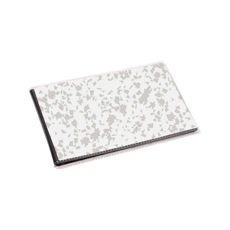 Mini album, Terazzo, 20 slik, 10 x 15 cm, kamnito bel