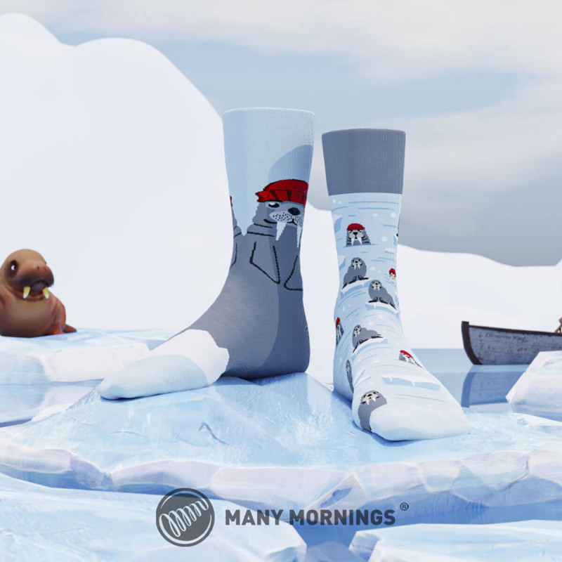 Visoke nogavice Many mornings, THE WALRUS, 35-38