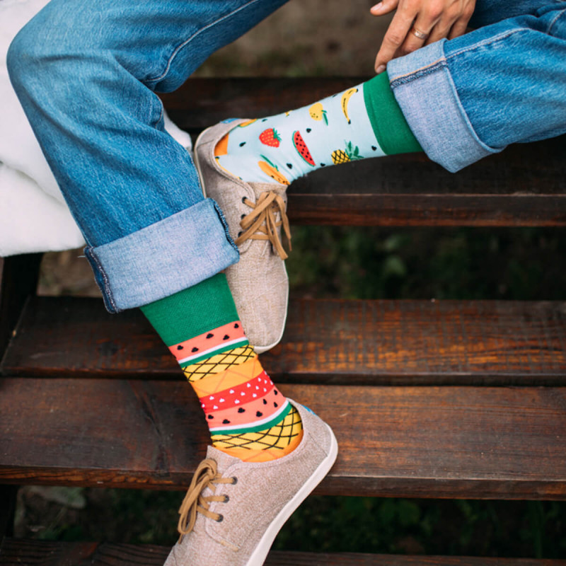 Visoke nogavice Many mornings, TUTTI FRUTTI, 43-46