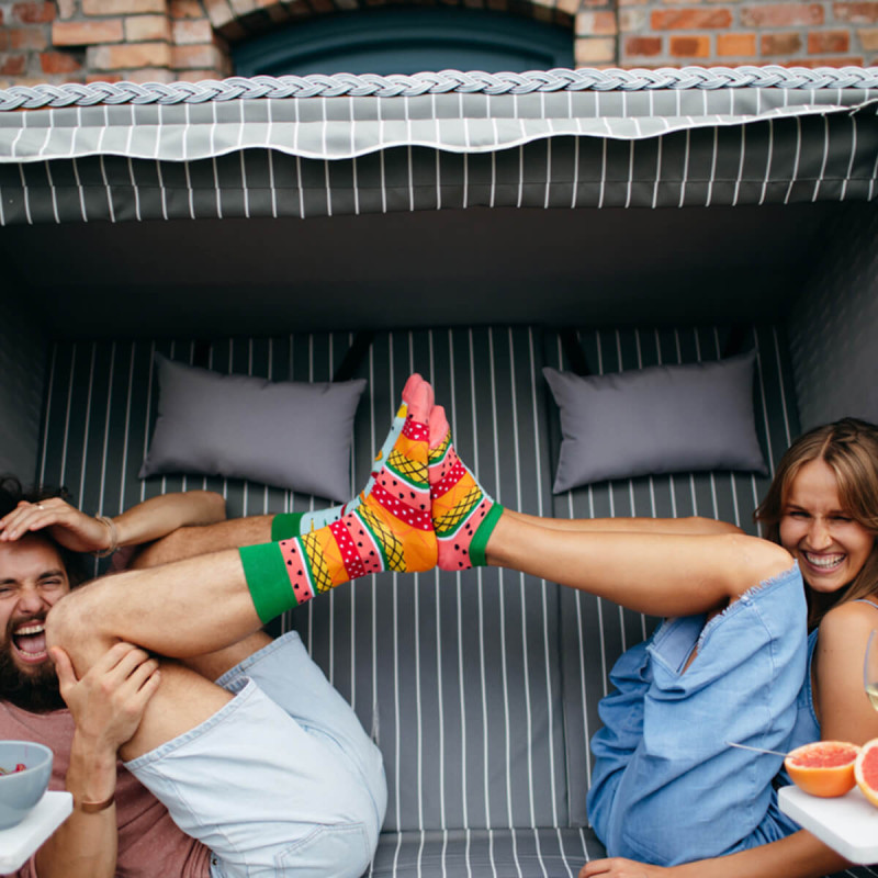 Nizke nogavice Many mornings, TUTTI FRUTTI, 43-46