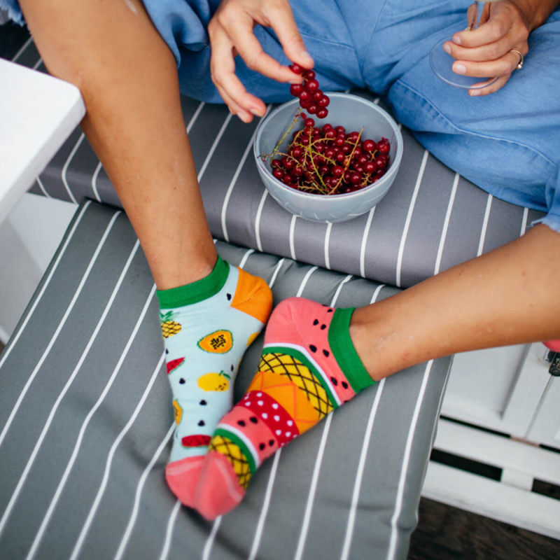 Nizke nogavice Many mornings, TUTTI FRUTTI, 43-46