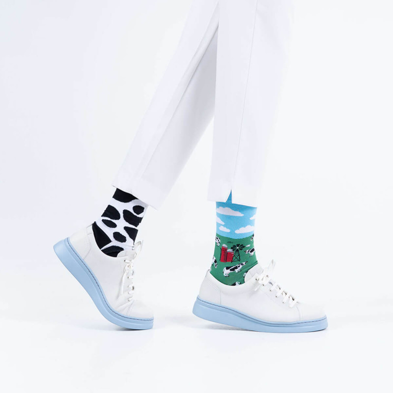 Visoke nogavice Many mornings, HOLY COW, 39-42