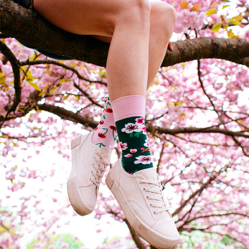 Visoke nogavice Many mornings, CHERRY BLOSSOM, 43-46