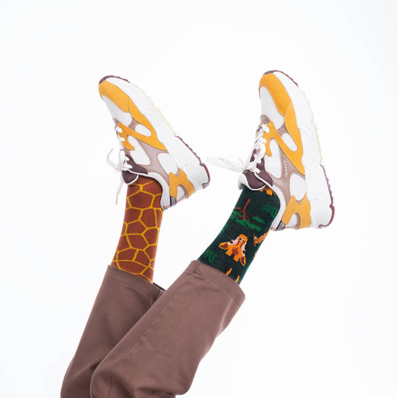 Visoke nogavice Many mornings, GIRAFFE, 43-46