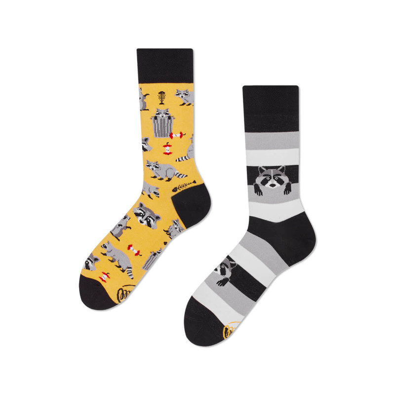 Visoke nogavice Many mornings, RACCOON BANDIT, 39-42