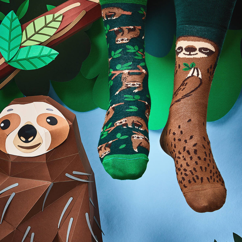 Visoke nogavice Many mornings, SLOTH LIFE, 43-46