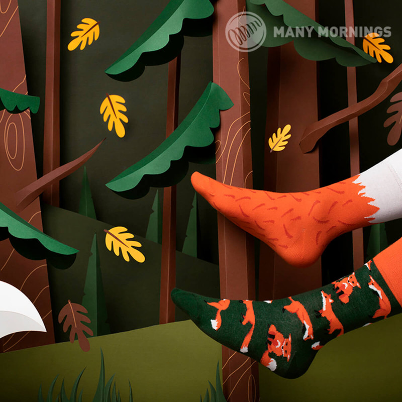 Visoke nogavice Many mornings, THE RED FOX, 43-46