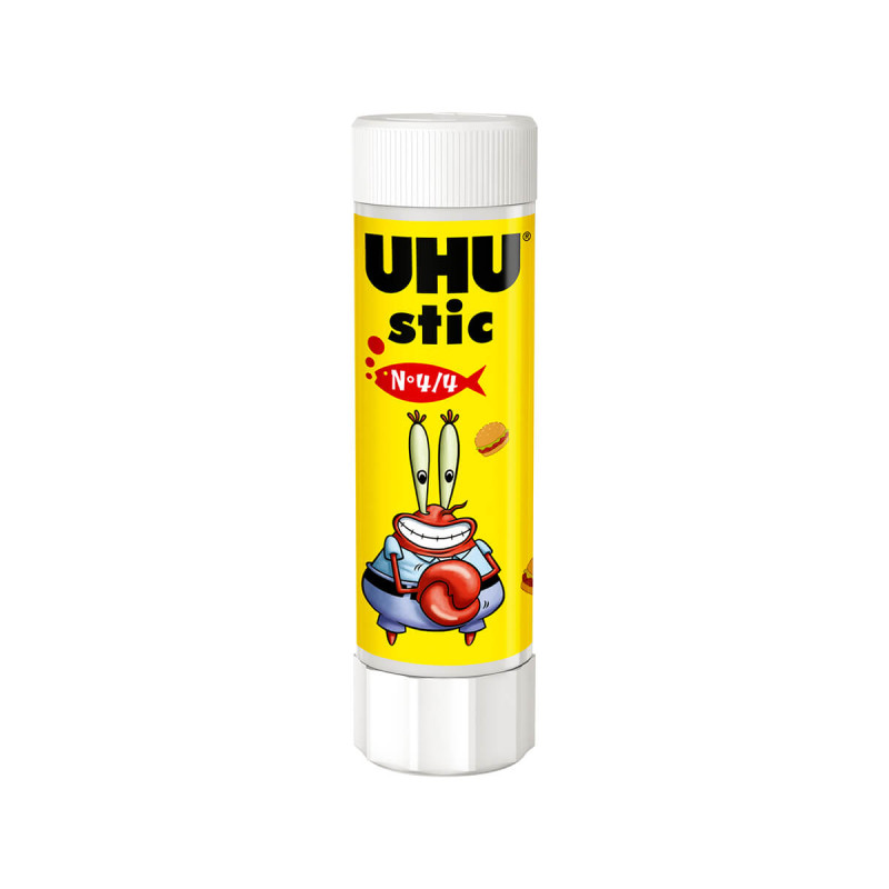 Lepilo, UHU, 40 g, v stiku, Spongebob