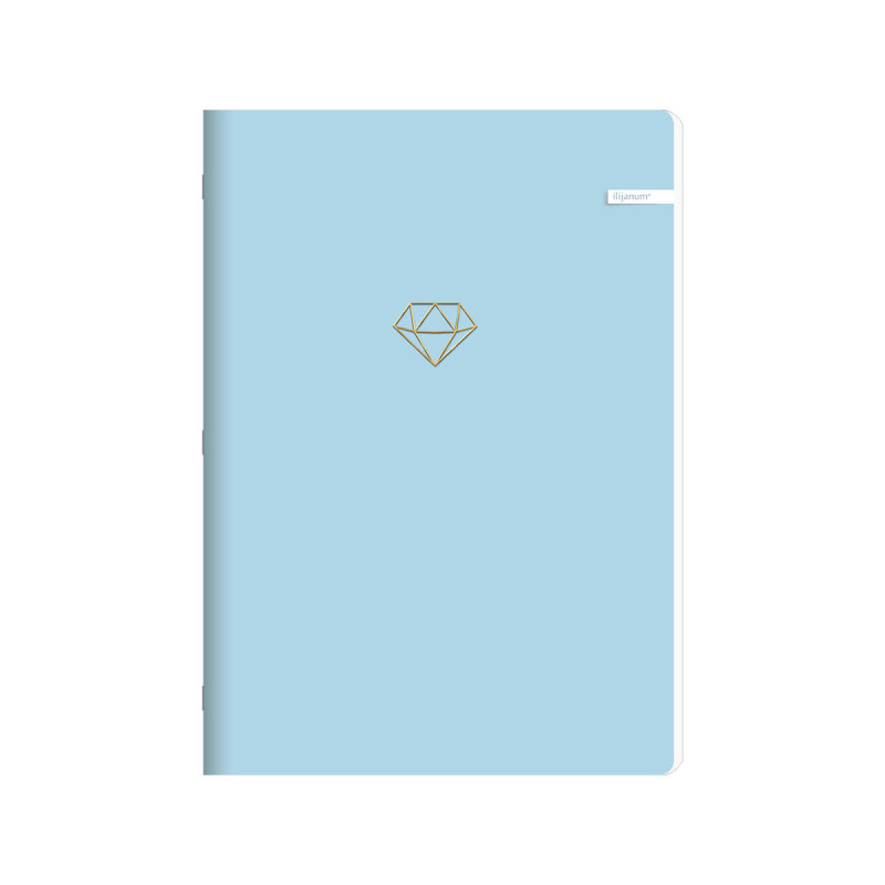 Zvezek A4 96 listni črtan Soft Touch, sortirani motivi