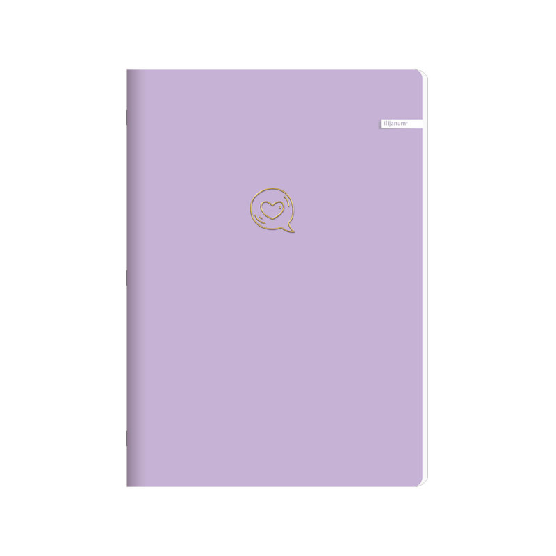 Zvezek A4 96 listni črtan Soft Touch, sortirani motivi