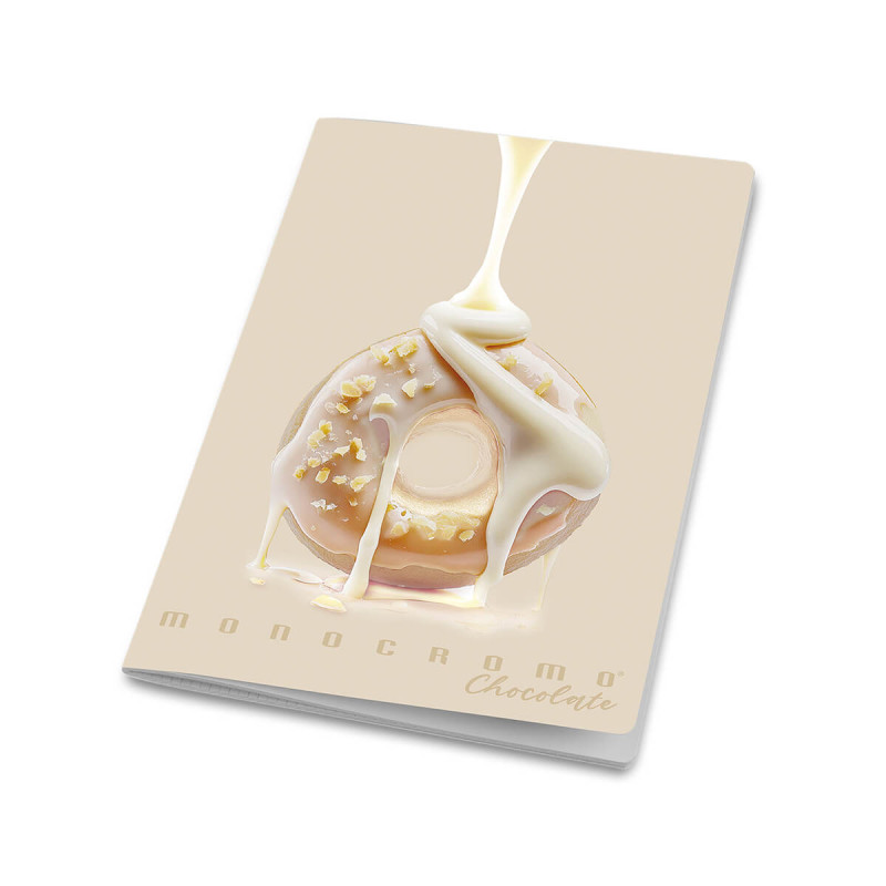 Zvezek A4 38 listni, 100g, črtan, Pigna, Monocrome White Chocolate