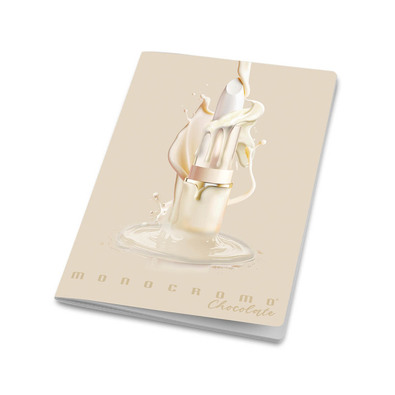 Zvezek A4 38 listni, 100g, črtan, Pigna, Monocrome White Chocolate