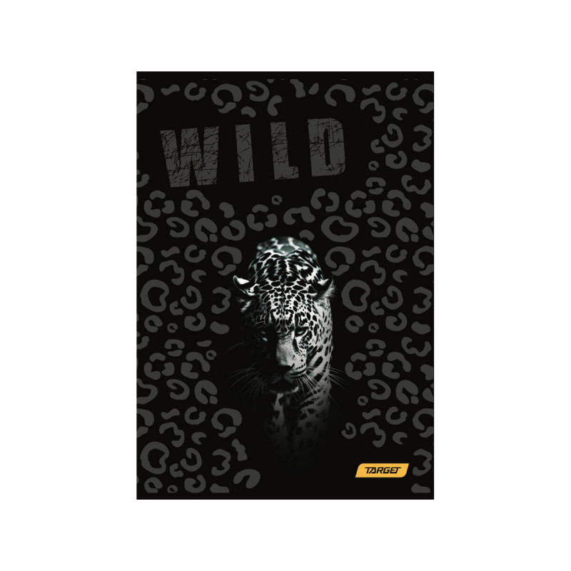 Zvezek A4 80 listni karo 5mm Animal Wild, Target