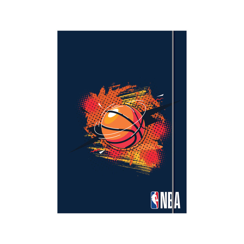 Mapa A4, zapiranje z elastiko, NBA 4