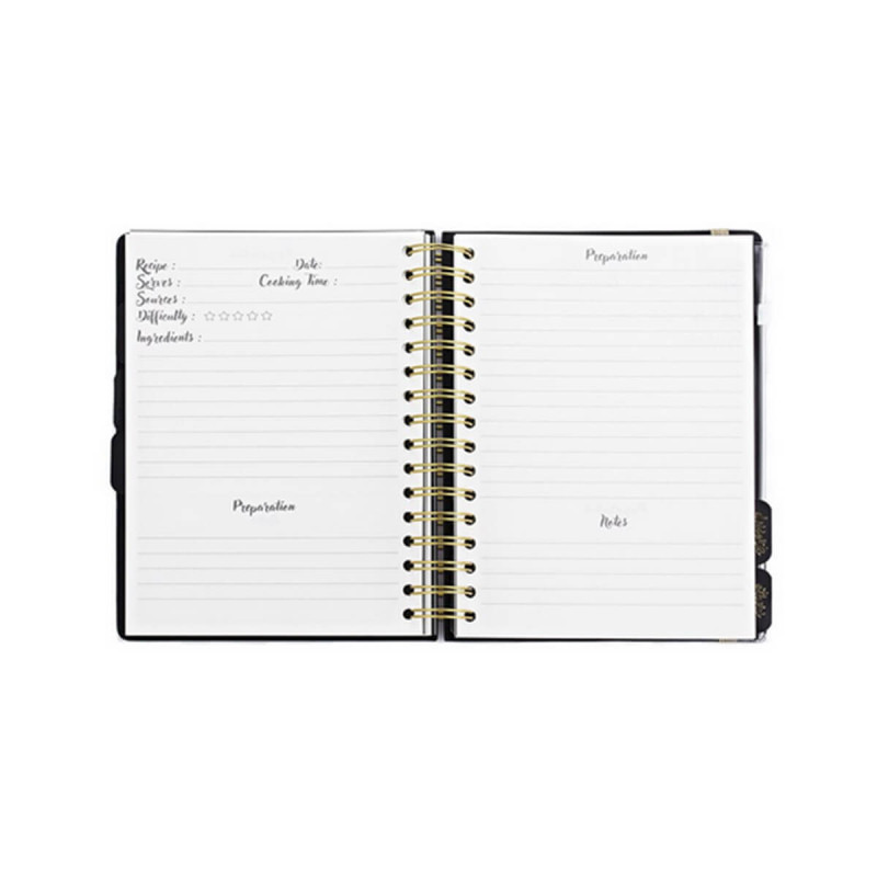 Špiralni blok za recepte