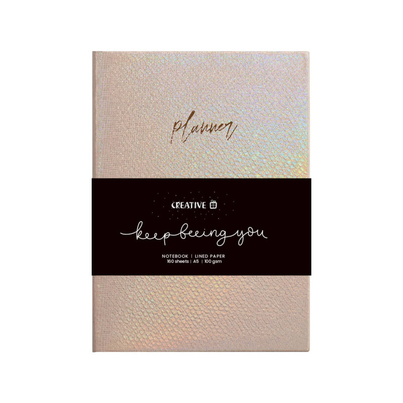 Notes Planer 14x20 cm, sort