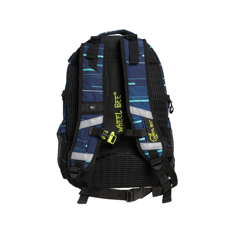 Set Nahrbtnik LED Generation Z s pripadajočo peresnico Blue Green Line