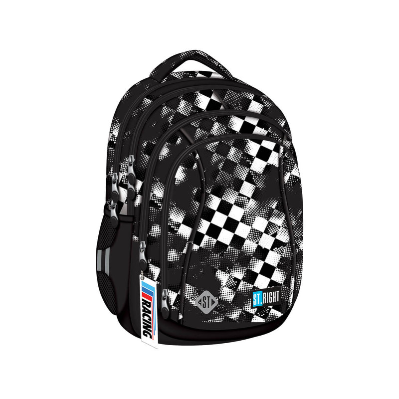 Šolski nahrbtnik 17" Race Check, St. Right
