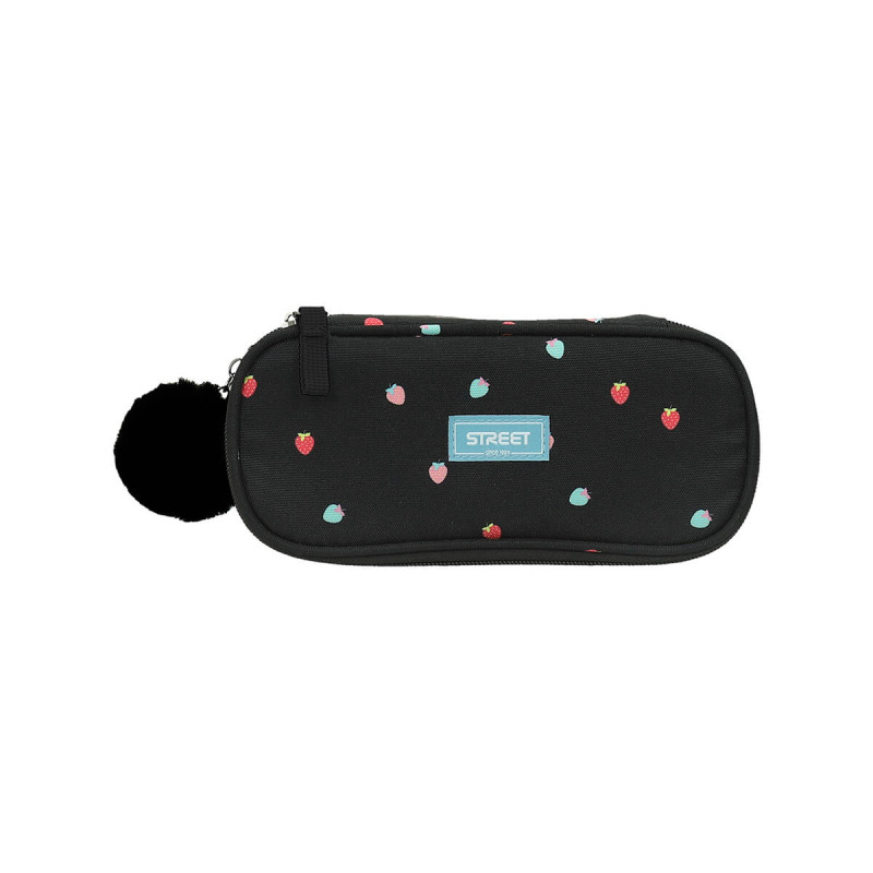 Prazna peresnica, ovalna, 1 zadrga, Compact, Light Berry