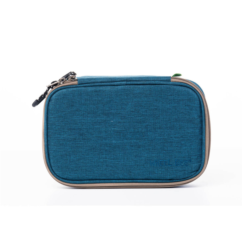 Prazna ovalna peresnica Revolution, Blue/Brown, Large
