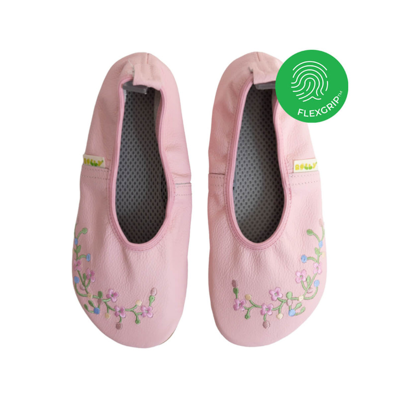 Copati dekliški FlexGrip Flowers ROSE, št. 37