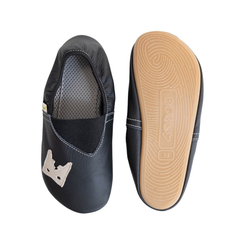 Fantovski usnjeni copati  FlexGrip HERO, št. 35