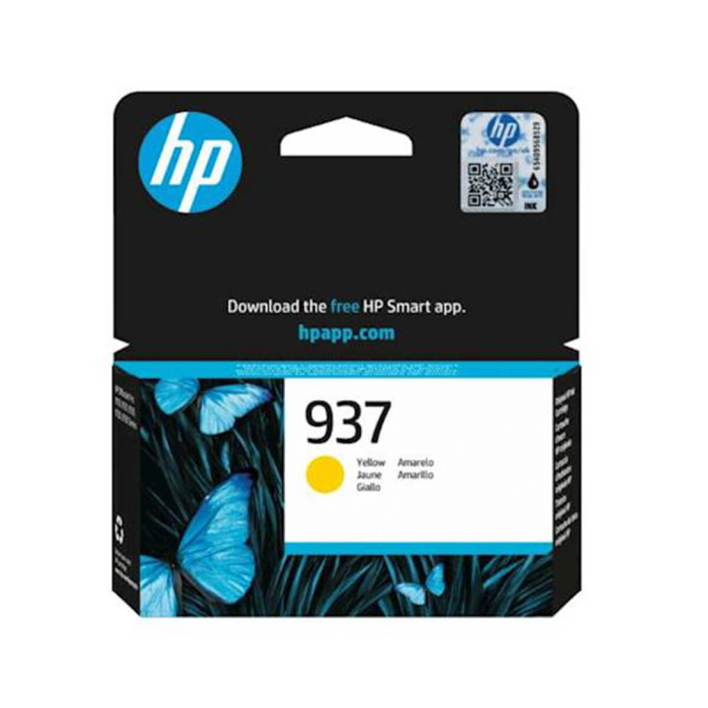 Kartuša HP 4S6W4NE 937 rumena, za tiskalnike OJ 9720/9730/9110b/9120b/9130b, za 800 strani