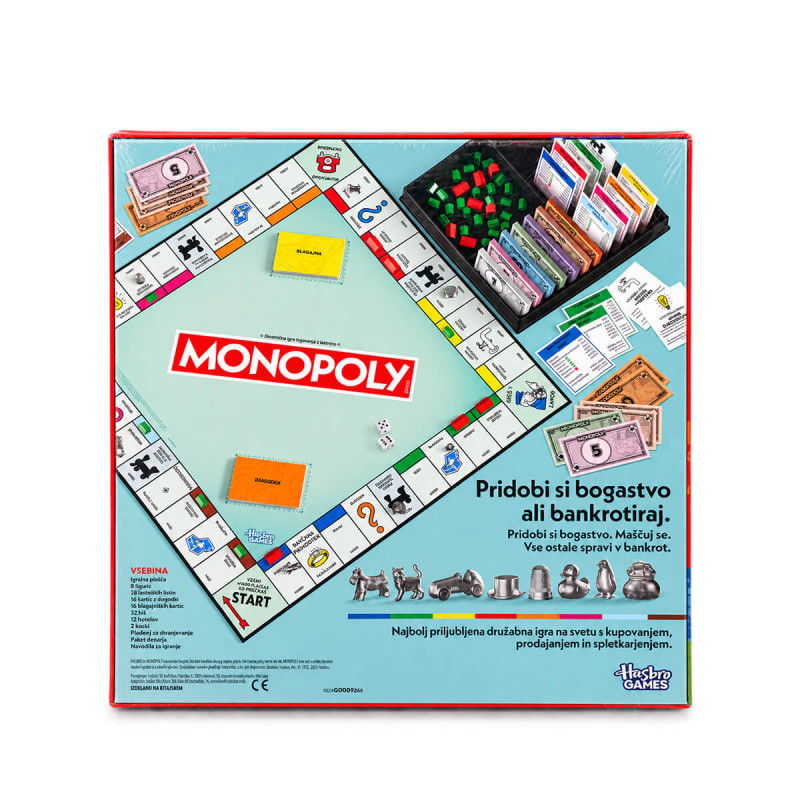 Družabna igra, Monopoly Classic, Hasbro