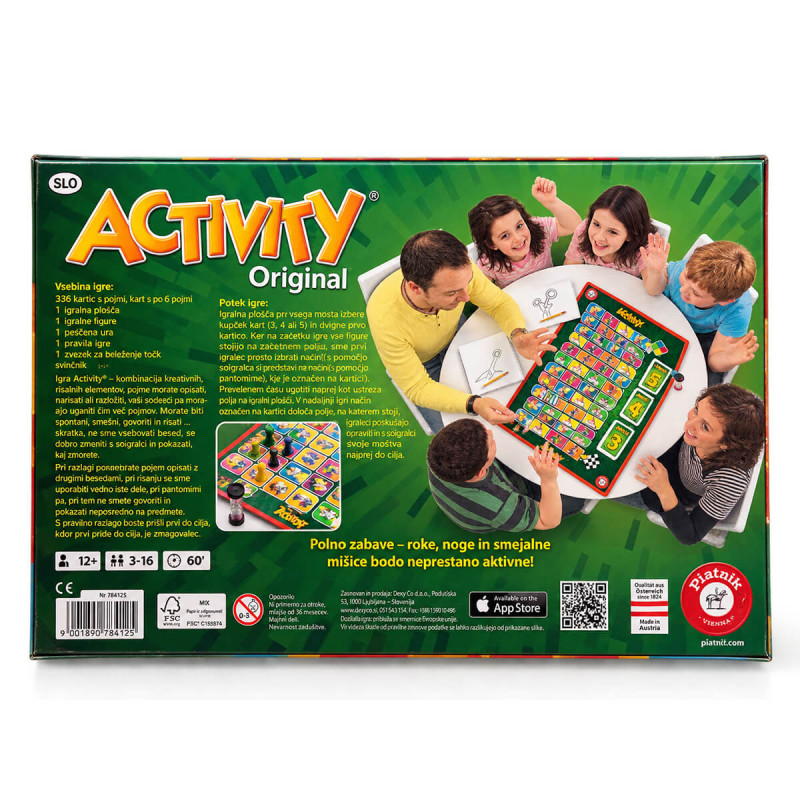 Družabna igra Activity Original, 440 kart