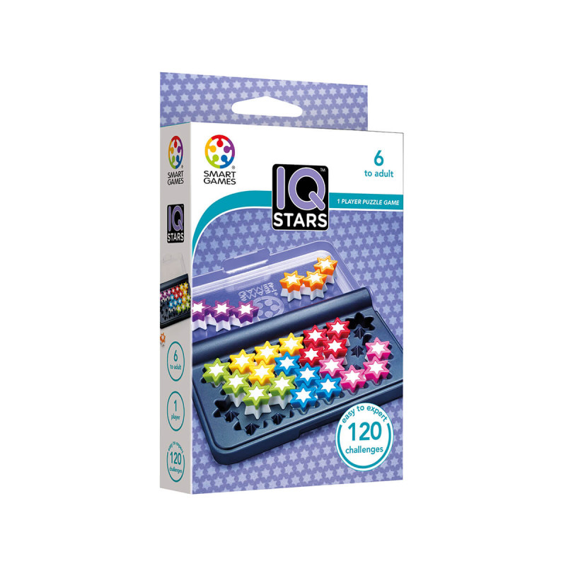 Igra Smart Games IQ Stars (120 izzivov) SG 411