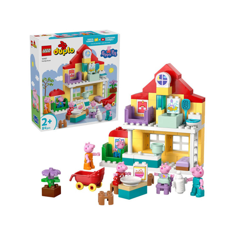 LEGO DUPLO Peppa Pig 10467 Družinska hiša
