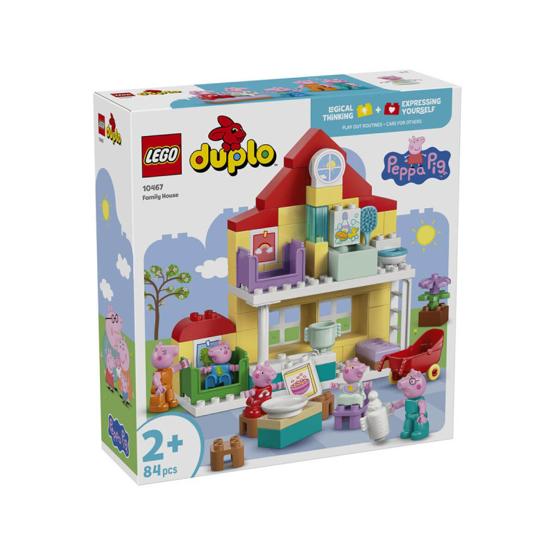 LEGO DUPLO Peppa Pig 10467 Družinska hiša
