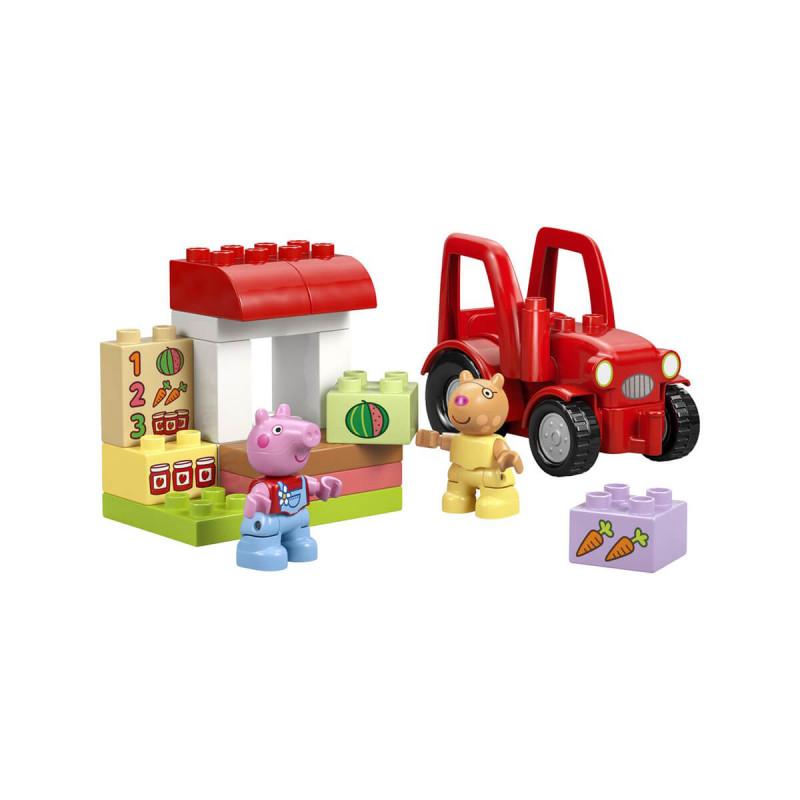 LEGO DUPLO Peppa Pig 10468 Traktor in tržnica