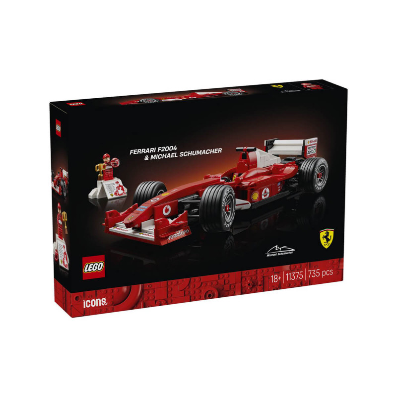 LEGO Icons 11375 Ferrari F2004 in Michael Schumacher