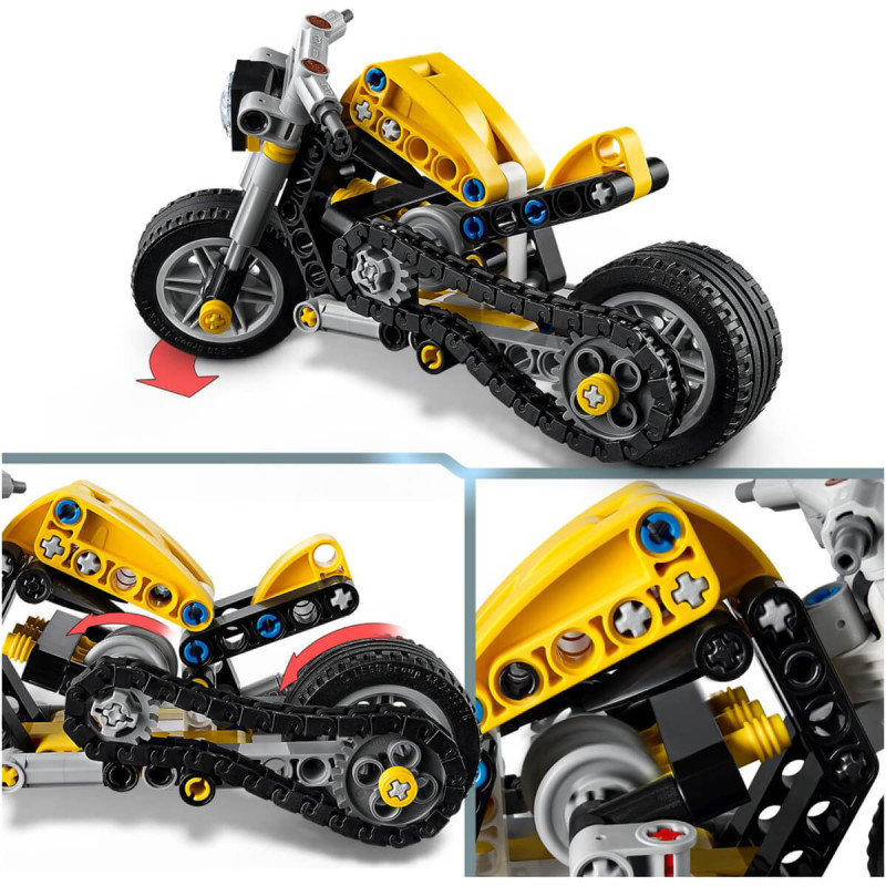 LEGO Technic 42225 Rumeni motor