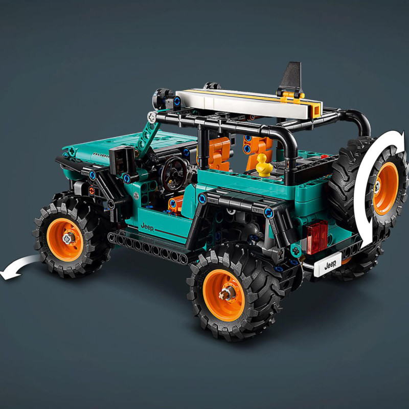 LEGO Technic 42227 Terensko vozilo Jeep  Wrangler Rubicon
