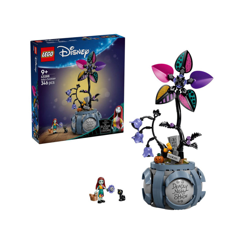 LEGO Disney Classic 43288 Sallyjin cvetlični lonček
