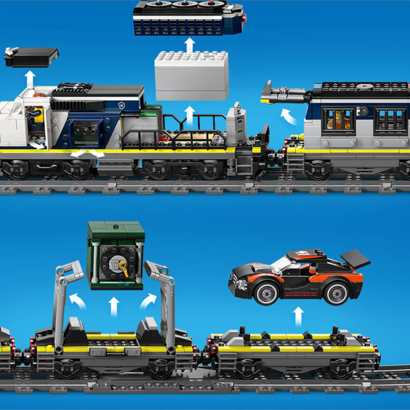 LEGO City 60508 Rop na policijskem vlaku