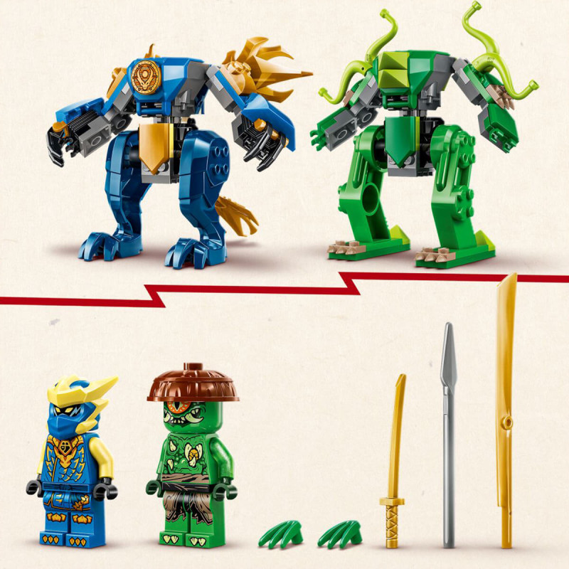 LEGO Ninjago 71853 Jayev spopad v zmajskem robotskem oklepu