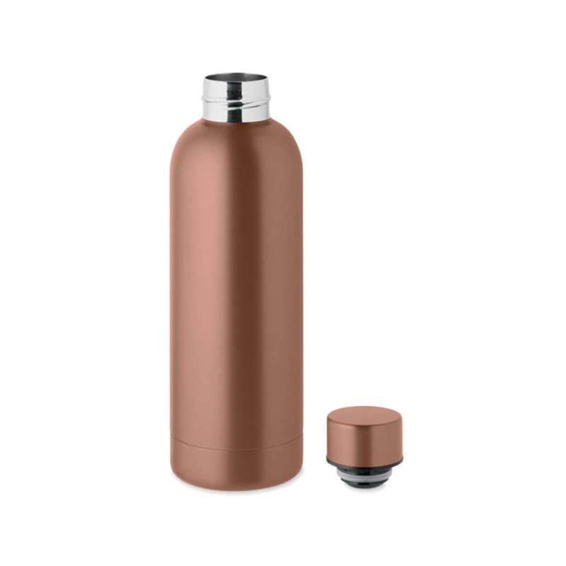 Flaška termo ATHENA iz recikliranega nerjavečega jekla. Prostornina 500 ml. Brez puščanja.