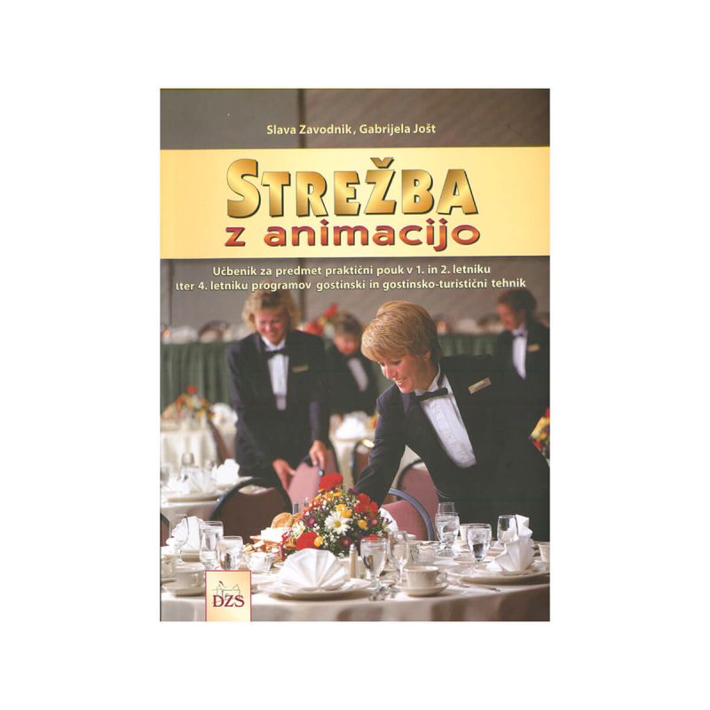 Strežba z animacijo, učbenik
